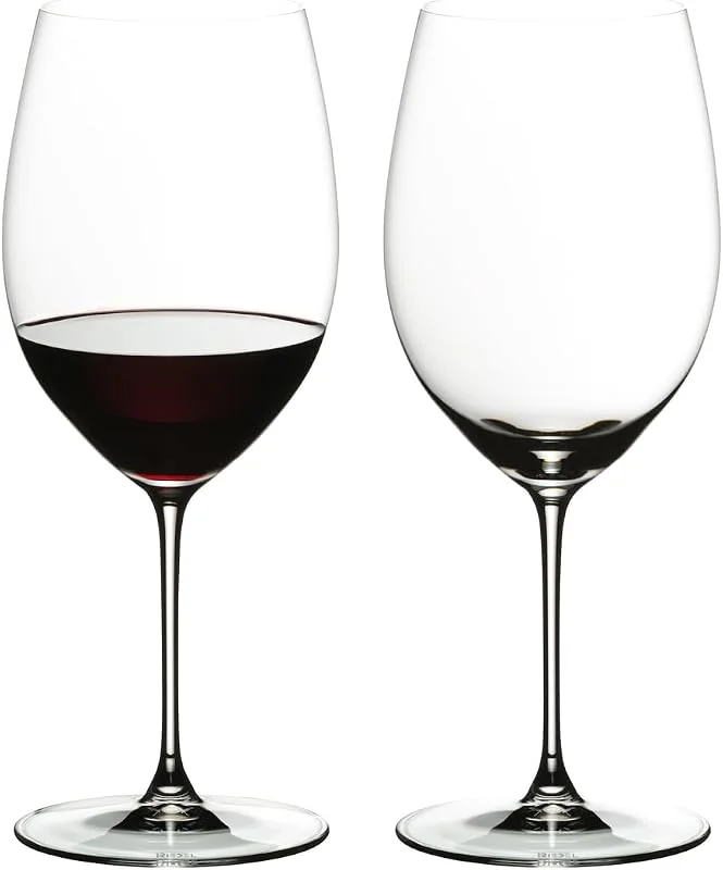 RIEDEL Veritas Cabernet, Merlot - 2er Set, Weinglas, Kristallglas, Spülmaschinenfest - 6449, 0 — Wein und Festtafel