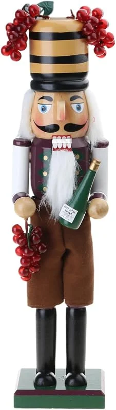 Marke: Wiffe Einzigartige Nussknacker-Figuren aus Holz, 38 cm, Strand — Weihnachtsdeko