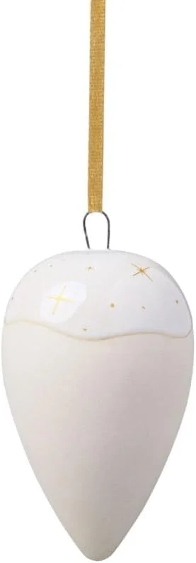 Besuche den like. by Villeroy & Boch-Store like. by Villeroy & Boch Winter Glow Ornament Tropfen, 5x5x8 cm — Advent und Tisch