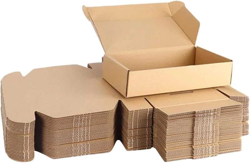 Marke: AZIDWERYQ Schachteln, 20 kleine Schachteln, 6 x 4 x 1, 6 Faltkartons aus Wellpappe, für Unternehmen, Versand, Verpackung, Bastelverpackung — Geschenkverpackung
