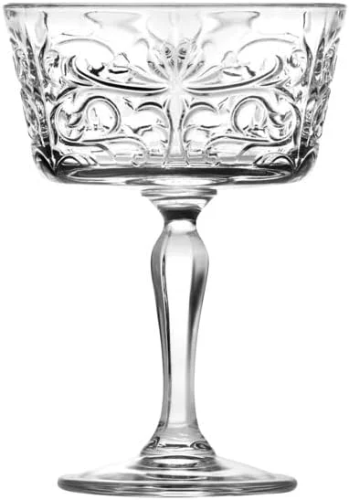 Marke: RCR RCR 26638020006 Tattoo-Champagnergläser, 27 cl, 270 ml, 6 Stück — Wein und Festtafel