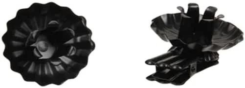 Marke: RiloStore 10 STK Stabkerzenhalter schwarz Metall Klammern Adventskranz Tannenbaum Kerzenhalter Kranz Klammer o3375 Klammerhalter Kerzenpicks Stabkerzen Halterung Halter — Kerzenlicht Abendessen