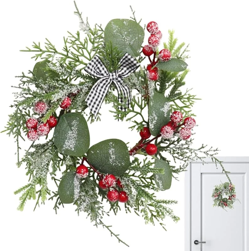 Marke: Générique Générique Weihnachtskerzen-Kränze, künstliche Weihnachtsdekoration — Kerzenlicht Abendessen