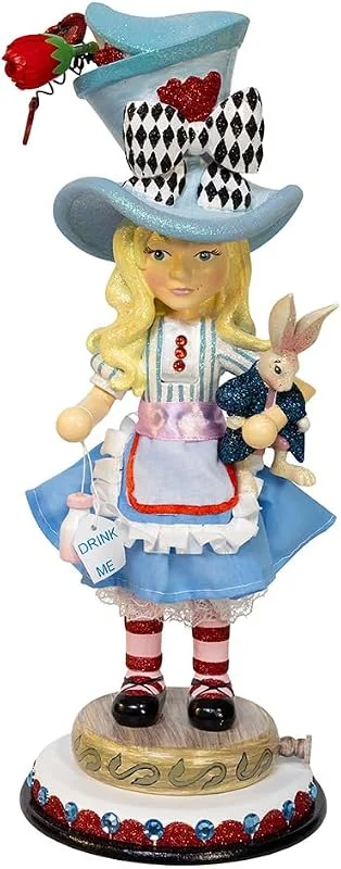 Marke: Hollywood Nutcrackers Kurt Adler Hollywood Nussknacker Alice, 33 cm — Weihnachtsdeko