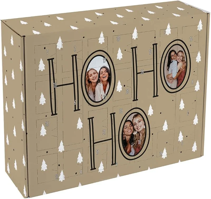 Besuche den Herz & Heim-Store Herz & Heim® DIY Adventskalender, HO mit 3 Fotos, Weihnachtskalender selbst gestalten — Advent und Tisch