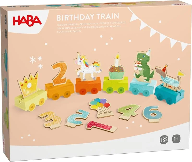 Besuche den HABA-Store HABA Geburtstagszug aus Holz für Kinder 1–6 Jahre — Kerzenlicht Abendessen