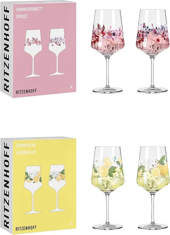 Besuche den RITZENHOFF-Store RITZENHOFF Aperitifglas-Set 4er - Made in Germany — Wein und Festtafel