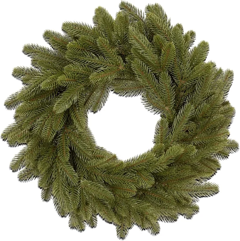 Besuche den SPRINGOS-Store Künstlicher Weihnachtskranz 50 cm Tannenkranz Deko Kranz Türkranz Adventskranz für Weihnachten Tisch Wand Fenster natürliche Optik mit dichten PE Zweigen Metallrahmen Festliche Dekoration Springos — Weihnachtsdeko