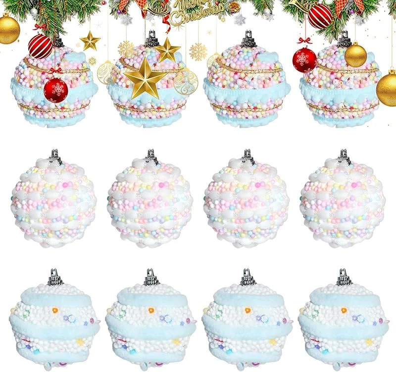 Marke: Generisch Weihnachtskugeln Weihnachtsschmuck Bruchsichere Festtagsanhänger — Weihnachtsdeko