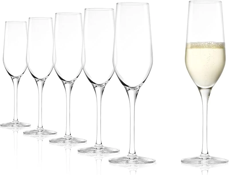 Besuche den Stölzle Lausitz-Store Stölzle Lausitz Ultra Sektgläser Champagnergläser 185 ml, 6er-Set — Wein und Festtafel