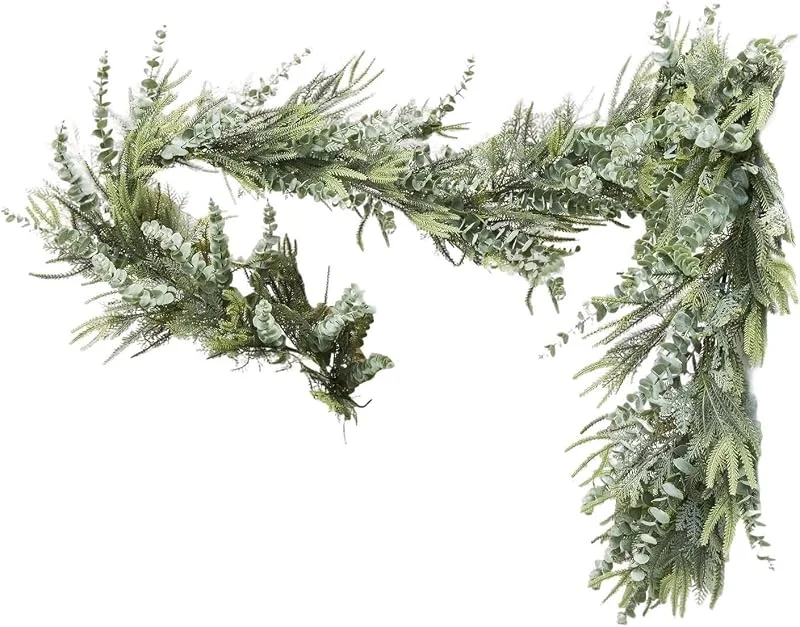 Marke: Generisch Weihnachtskieferngirlande Dekoratives künstliches grünes Kranzornament — Weihnachtsdeko