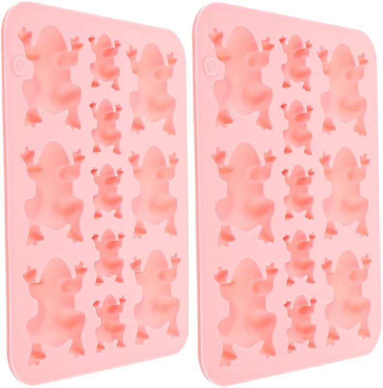 Marke: BESTOYARD Frosch Silikonform 2stücke Rosa, Schokolade und Kuchen Geschenkideen — Weihnachtskueche
