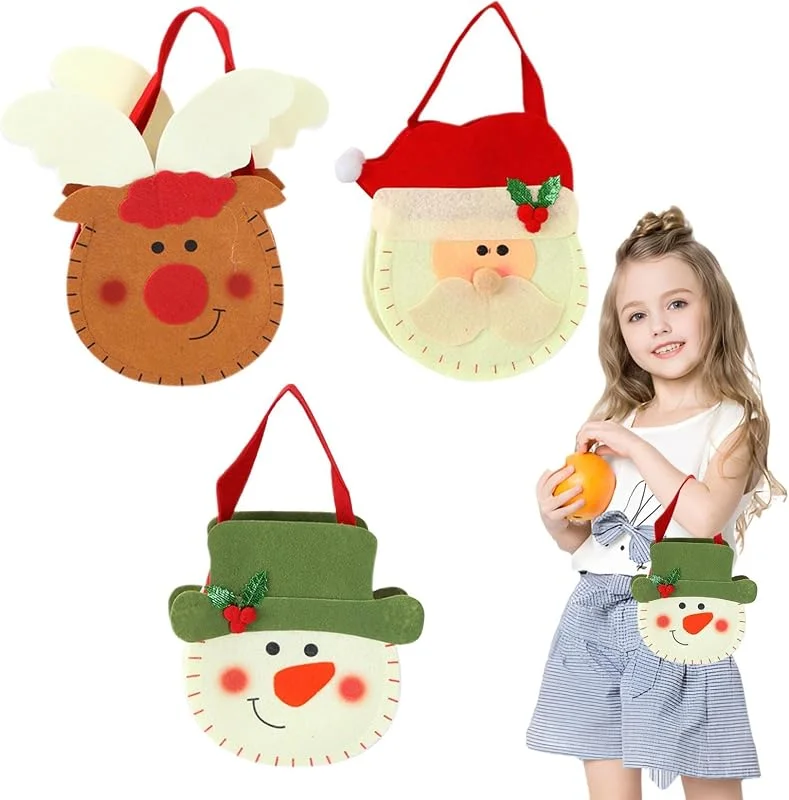 Marke: Generisch Weihnachtliche Geschenktüten, 3 Stück — Geschenkverpackung