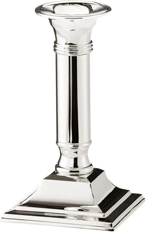 Besuche den EDZARD-Store EDZARD Kerzenleuchter Lincoln (H 15 cm), versilbert, anlaufgeschützt — Kerzenlicht Abendessen