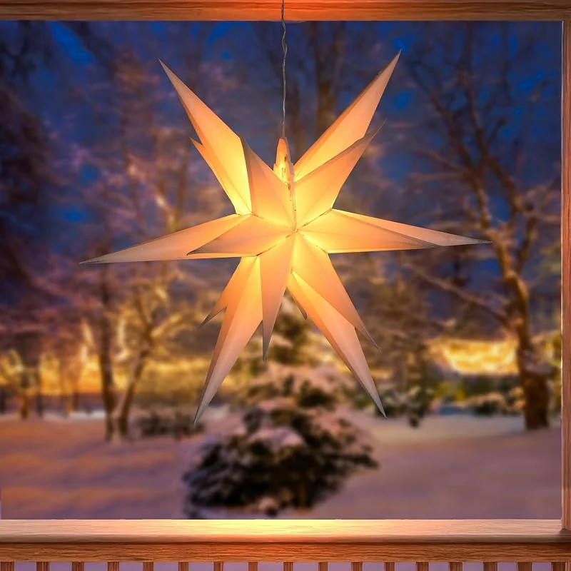 Besuche den Esotec-Store esotec Solar Weihnachtsstern Weihnachtsdeko outdoor xxl LED Stern 103420
