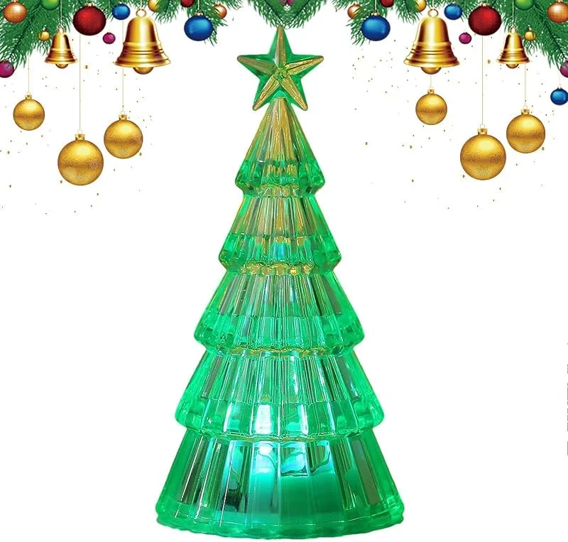 Marke: Generisch Weihnachtsbaum-LED-Kerze, Urlaubsdekoration, Tischakzent — Weihnachtsbeleuchtung