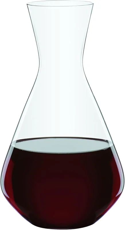 Besuche den Spiegelau-Store Spiegelau & Nachtmann Dekanter Rotwein und Weißwein 1, 4 Liter, Casual Entertaining, 4800188, Weinkaraffe aus Kristallglas, Weindekanter spülmaschinenfest — Wein und Festtafel