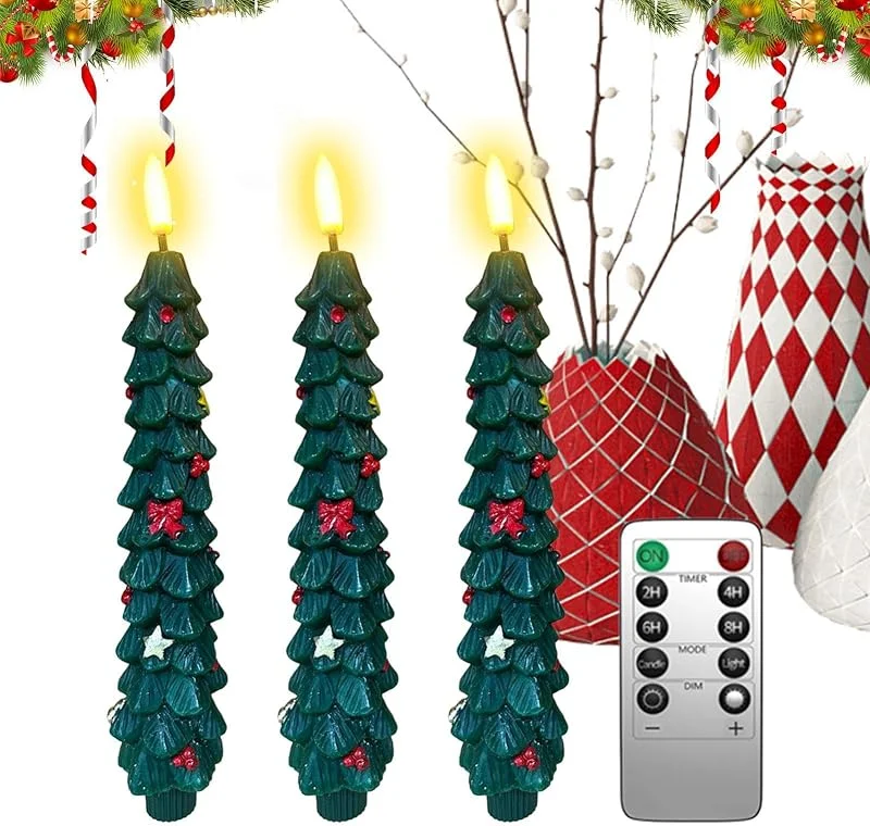 Marke: Uhngw Flammenlose LED-Kerzen, elektrische Weihnachtsbaumkerzen mit — Weihnachtsbeleuchtung