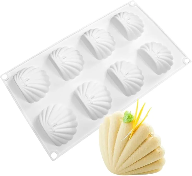 Marke: mostsom Silikonformen, 3D-Schale, antihaftbeschichtet, lebensmittelechtes Silikon, Schalenform, für Schokolade, Süßigkeiten, Gelee, Süßigkeiten, Cupcakes, (G_21, 3 x 12, 1 x 2 cm) — Weihnachtskueche