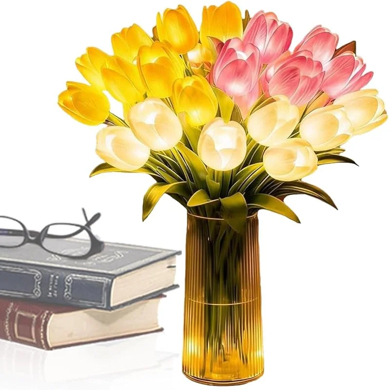 Marke: Generisch Generisch Blumen-Tischlampe Romantische dekorative Blumendekoration — Kerzenlicht Abendessen