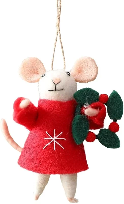 Marke: Ungtyb Filz-Tier-Ornament, Urlaub, Party, Zuhause, Kranz, Dekoration — Weihnachtsdeko