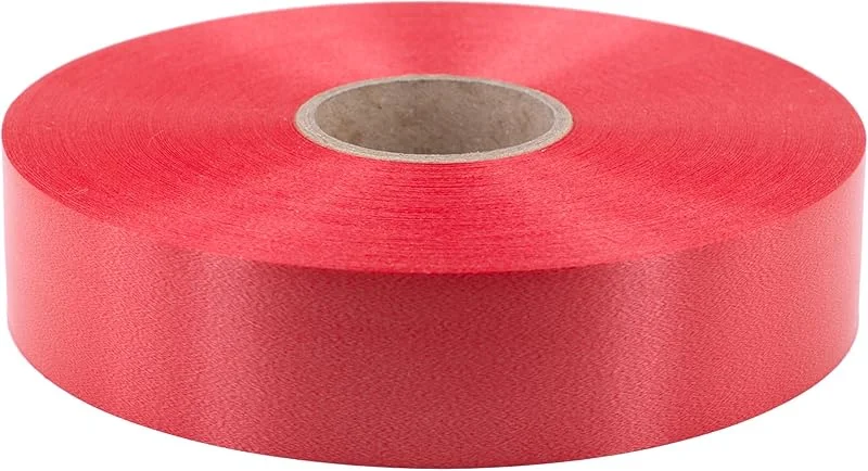 Besuche den Star-Store Geschenkband Ringelband 31mm x 100m Rot - wasserfestes Dekoband aus Kunststoff - Polyband zum Binden von Schleifen und Autoschleifen - zum Basteln von Weihnachtssterne und Verpacken von Geschenken — Geschenkverpackung
