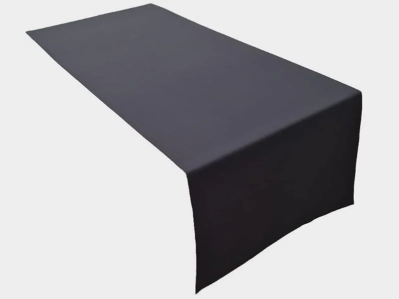 Besuche den Lemos Home-Store Lemos Home Hochwertiger Tischläufer Tischwäsche aus 100% Baumwolle Kollektion Konzept, Farbe & Größe wählbar (Tischläufer - 45x150cm, Anthrazit) — Küche & Haushalt