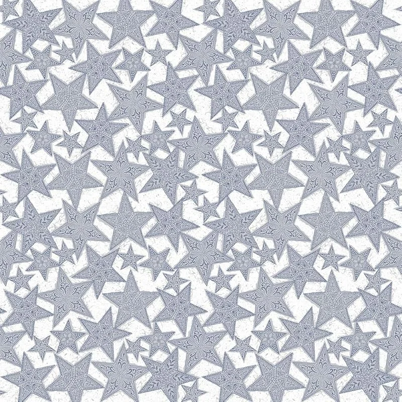 Besuche den Sovie HORECA-Store Sovie HORECA Weihnachts-Tischdecke Gitte in Silber-Blau aus Linclass Airlaid, 80 x 80cm, 20 Stück, Design mit festlichen Weihnachtssternen für stimmungsvolle Tischdekoration — Küche & Haushalt