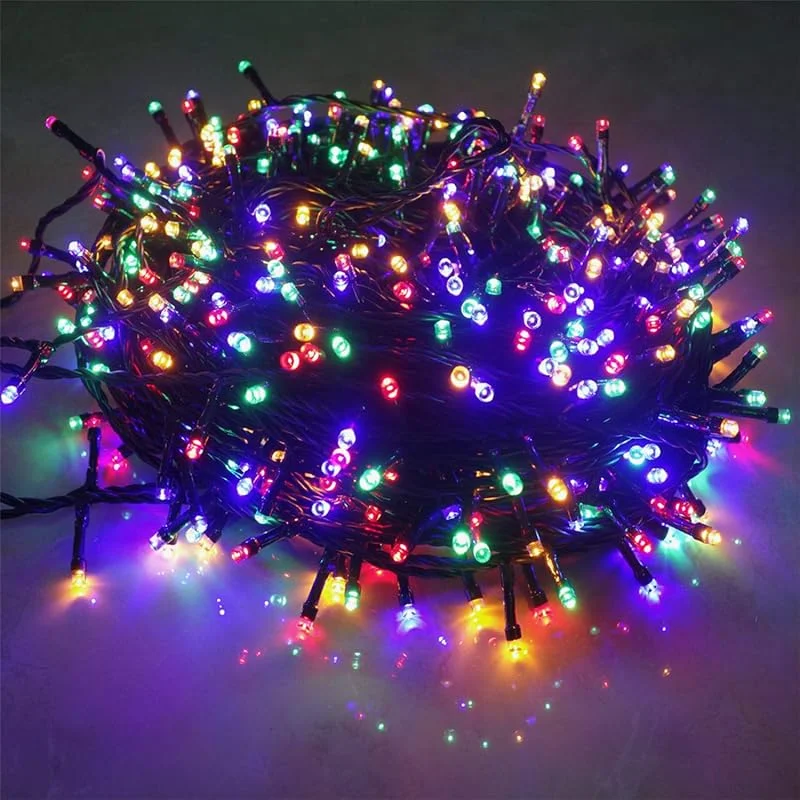 Besuche den HENGMEI-Store HENGMEI LED Lichterkette Lichterwand 8 Leuchtmodi Farbiges(30M 300LED) — Weihnachtsbeleuchtung