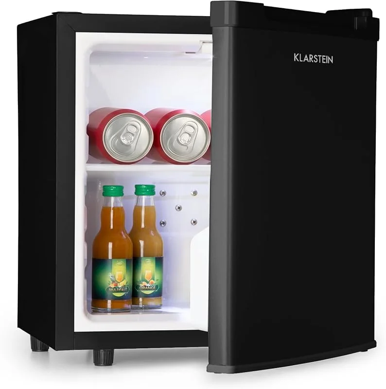 Besuche den Klarstein-Store Klarstein Mini Kühlschrank für Zimmer, 30L Mini-Kühlschrank für Getränke, Snacks & Kosmetik, Kleine Minibar, Klein & Leise, Kleiner Skincare Zimmer & Büro 5-15°C — Wein und Festtafel