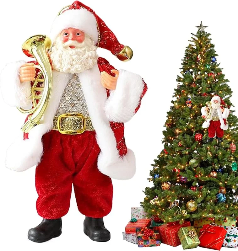 Marke: Generisch Weihnachtsdekoration Weihnachtsmann, Tischläufer Weihnachten 18 cm — Advent und Tisch