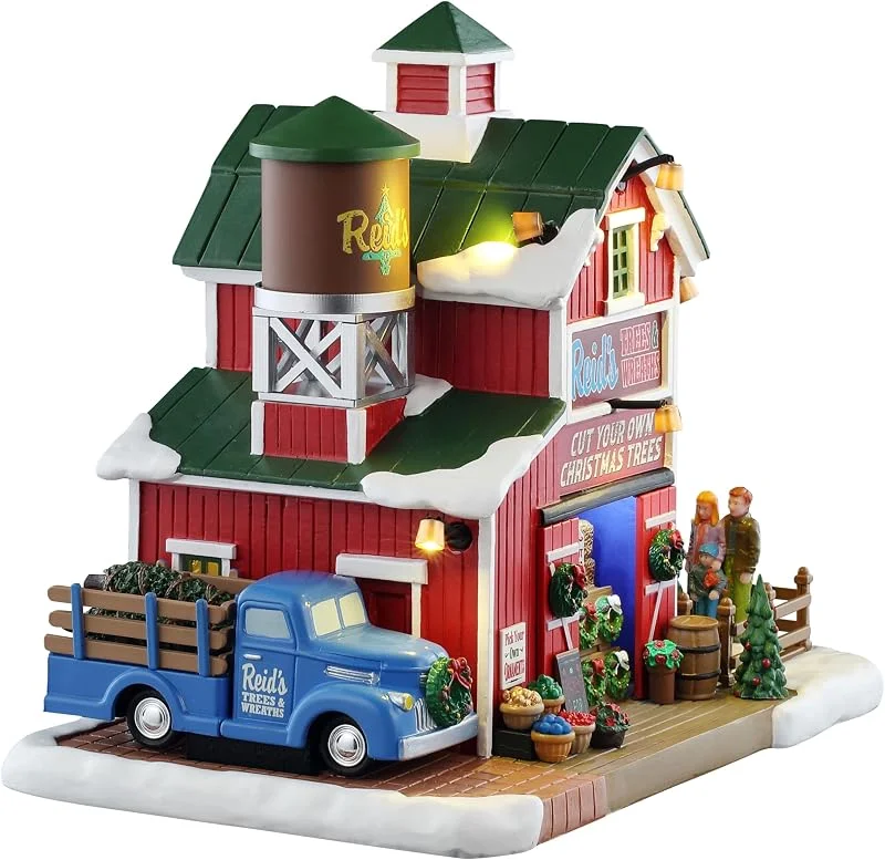 Marke: Lemax Lemax, Reid's Bäume und Kränze, beleuchtete Gebäude, #55352 — Weihnachtsdeko