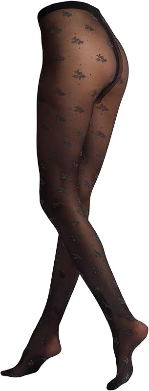 Besuche den KUNERT-Store KUNERT Damen Strumpfhosen Romantic Love Blumenmuster 30 den appearance — Weihnachtsmode