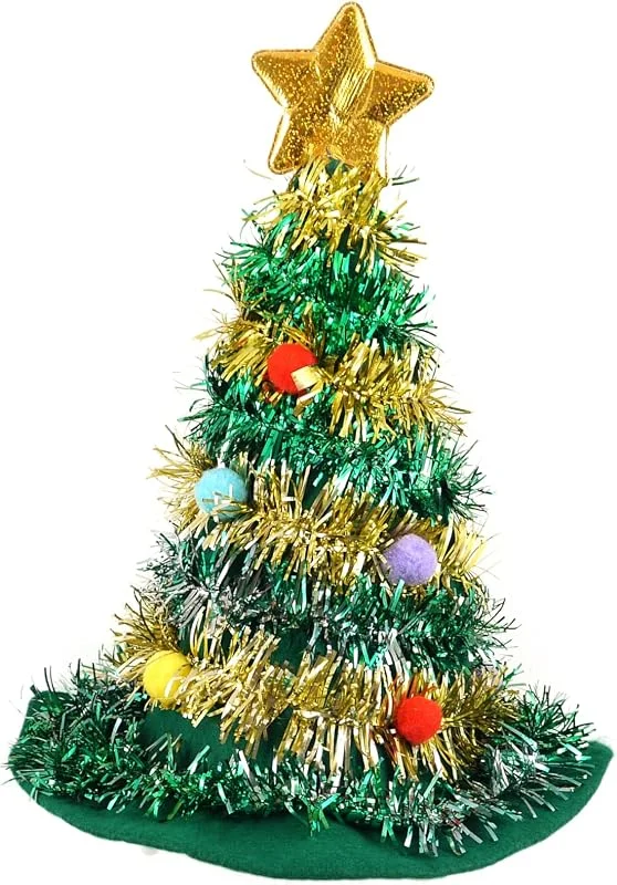 Marke: Henbrandt Adult Christmas Tree Hat with Star Novelty Fun Xmas Party Headwear — Weihnachtsmode