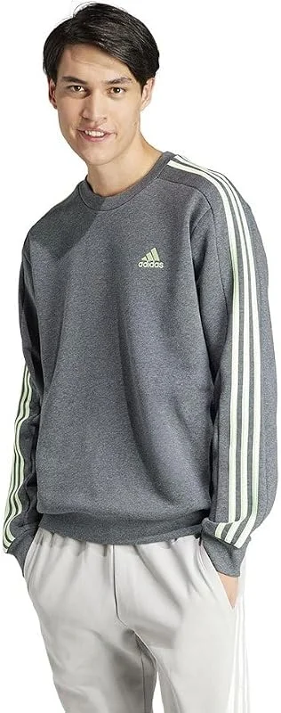 Adidas Herren Essentials French Terry 3-Stripes Sweatshirt (1er Pack) — Weihnachtsmode