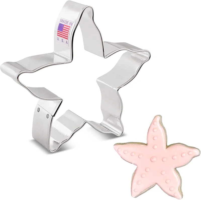 Besuche den Ann Clark Cookie Cutters-Store Ann Clark Cookie Cutters Seestern-Ausstecher, 9, 53cm — Weihnachtskueche