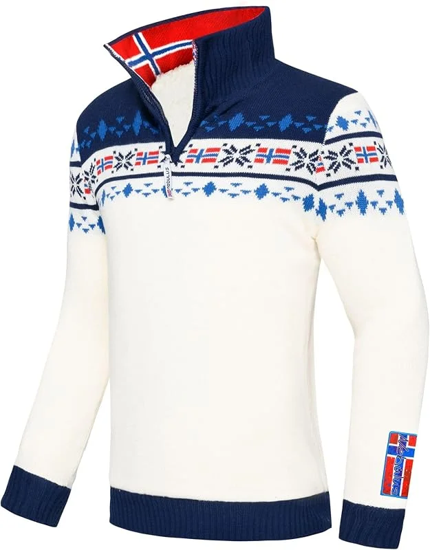 Besuche den Nebulus-Store Nebulus Norweger Stricktroyer Steen Herren — Weihnachtsmode
