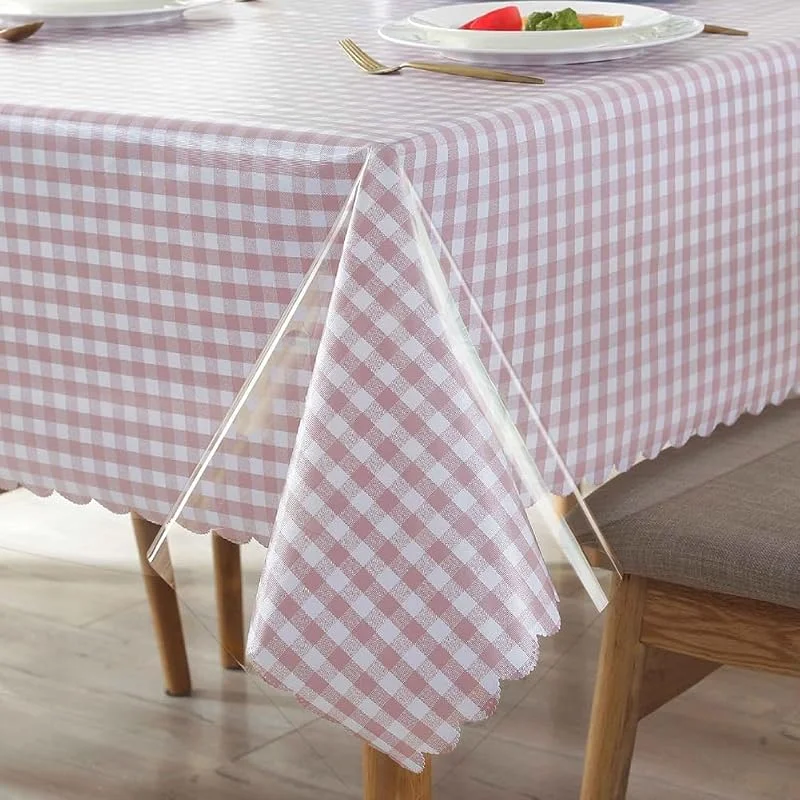 Besuche den EMHELLE-Store Tischfolie Transparent Tischdecke Durchsichtig (130 x 220 cm) — Küche & Haushalt