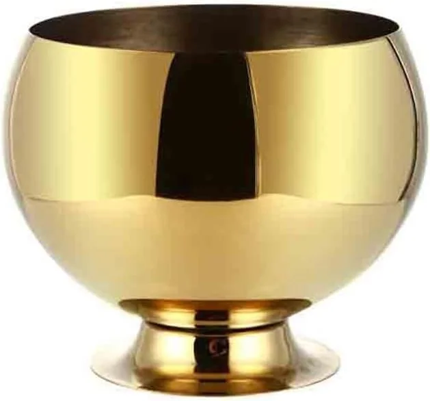 Marke: Lijiaxiuyc-101 eiskübel Champagner-Bier-Wein-EIS-Pellet-Eimer, praktischer, kreativer Wein-Eimer for gekühlte Getränke sektkübel(Gold) — Küche & Haushalt