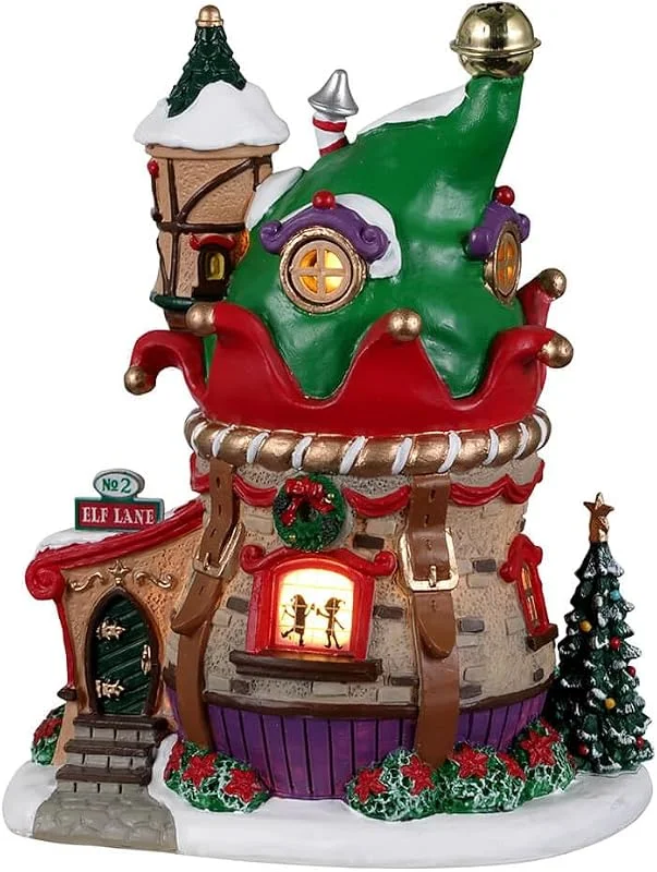 Marke: Lemax Lemax - No. 2 Elf Lane, B, o (3v) — Weihnachtsdeko