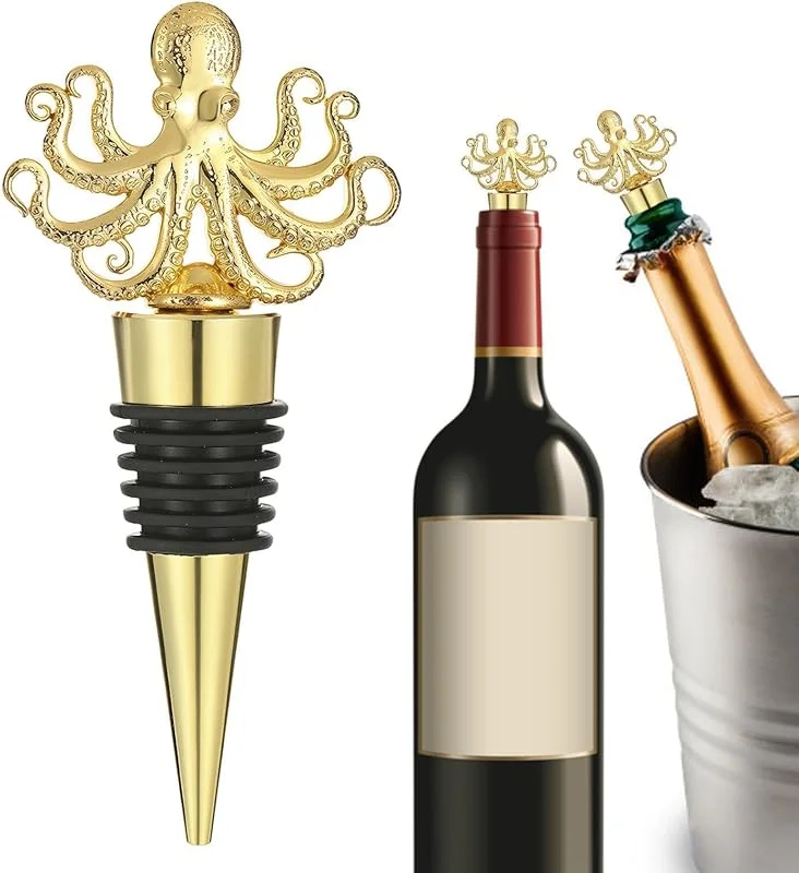 Marke: Generisch Weinstopper Lustiges Metall--Zubehör, luftdicht und wiederverwendbar — Wein und Festtafel