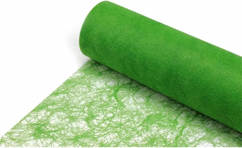 Besuche den Protinam-Store Sizoflor 30cm x 5m Tischläufer Tischband in Apfelgrün zur Dekoration wie Sommer, Ostern, Weihnachten oder Hochzeiten abgelängt (5m, 6380 apfelgrün) — Küche & Haushalt