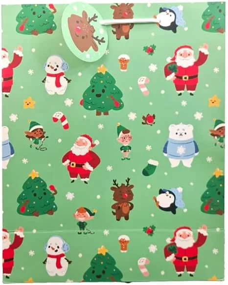 Besuche den Puckator-Store Puckator Weihnachts-Geschenktüte mit Jingle Bunch groß – Geburtstagsgeschenktüte – Geschenktüte für Geschenke – Geschenktüte für Frauen – Kindergeburtstagsgeschenke – Geschenktüten für Geschenke — Geschenkverpackung