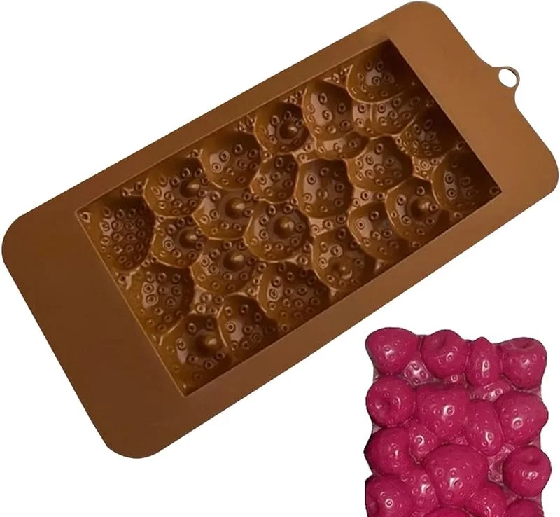 Marke: Generisch Weihnachts Schokoladenformen Kuchen Dekoration In Erdbeerform Fondant — Weihnachtskueche