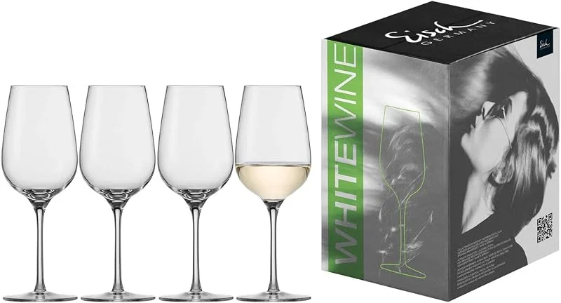 Besuche den EISCH-Store Eisch - Vinezza, "Weißwein" 4 Weißweingläser im Geschenkkarton (2.5505.030) — Wein und Festtafel