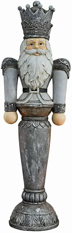 Besuche den Loberon-Store LOBERON Deko-Figur Carter, antikgrau — Weihnachtsdeko