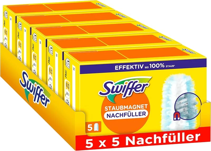 Besuche den Swiffer-Store Swiffer Staubwedel Nachfüller, 25 Tücher — Küche & Haushalt
