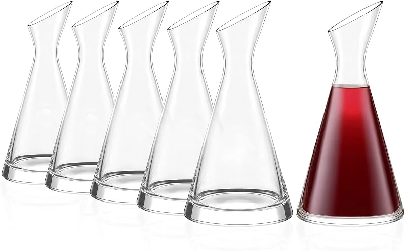 Besuche den Stölzle Lausitz-Store Stölzle Lausitz One for All Schräghalskaraffe Glaskaraffe 350 ml — Wein und Festtafel