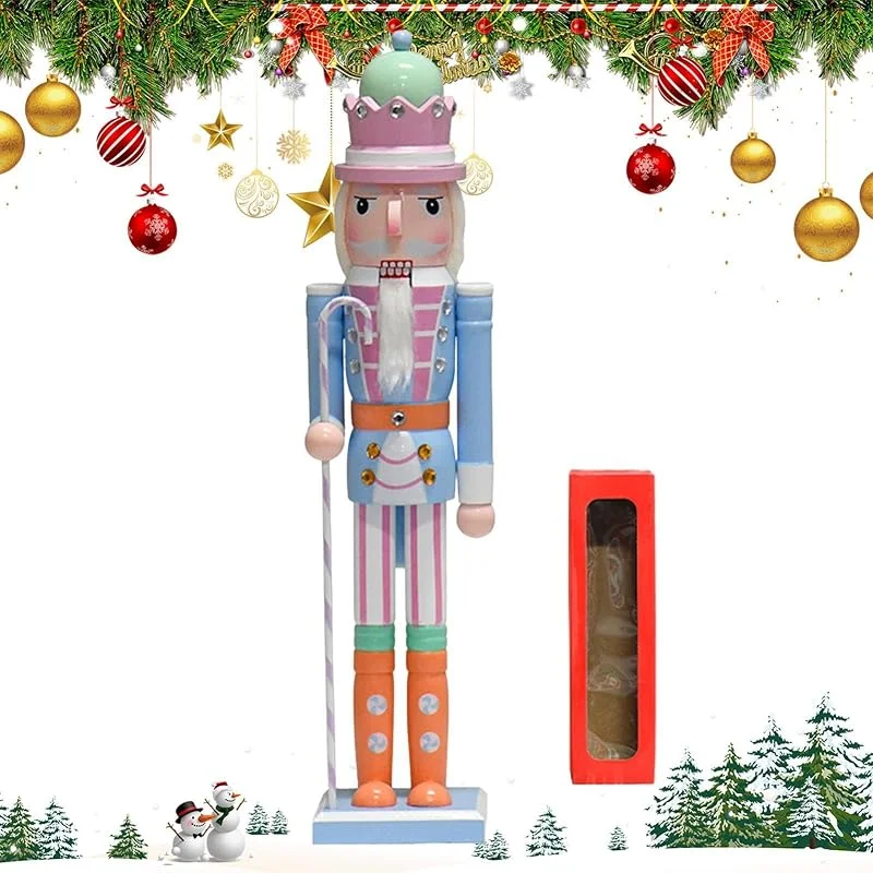 Marke: Generisch Weihnachts-Nussknacker-Figuren Dekorative Festtagsstatue als — Küche & Haushalt