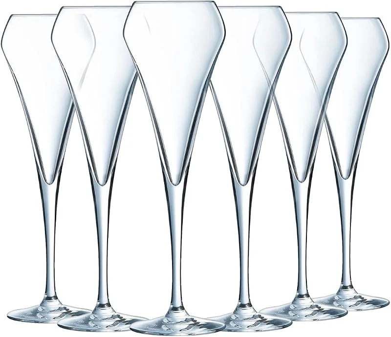 Marke: C & S CHEF & SOMMELIER Chef&Sommelier, Sektgläser, Open Up, 20 cl, 6er Set — Wein und Festtafel